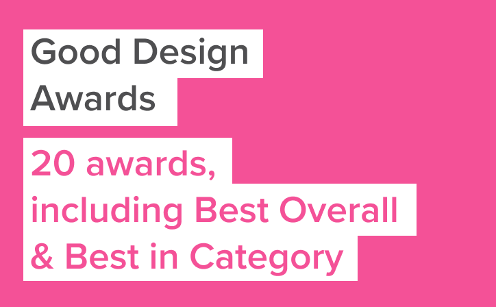 20 Good Design Awards