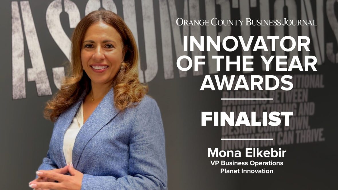 Mona Elkebir nominated for the 2024 Innovator of the Year Award by the Orange County Business Journal