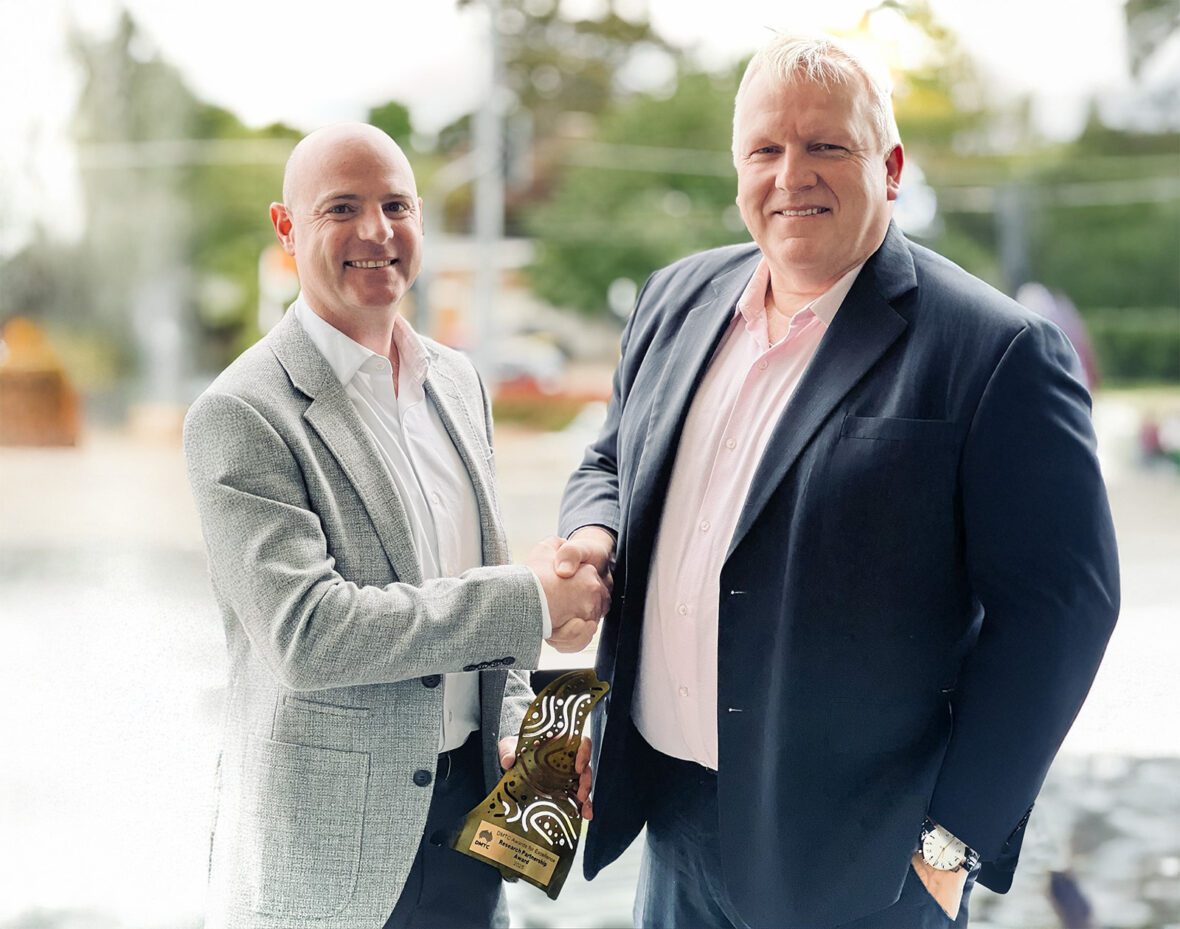 Michael Joffe receives the Research Partnership Award