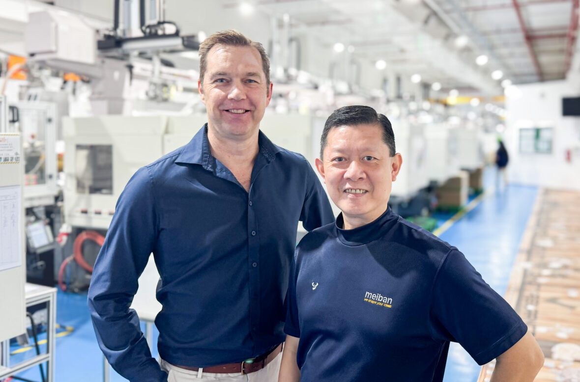 Stuart Elliott and Cheok Kai Hock
